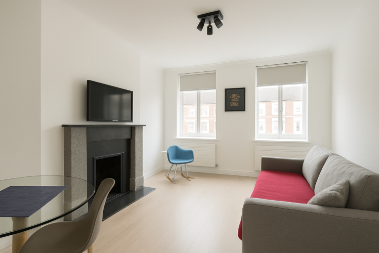 Modern 2 bedroom flat in High Street Marylebone 