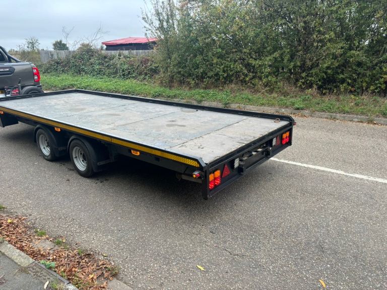 Flat bed trailer 18ft 3500kg