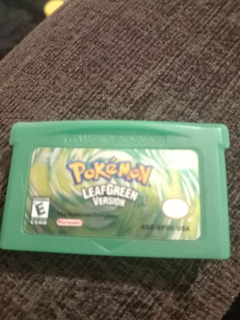 Pokemon leaf green Version gameboy