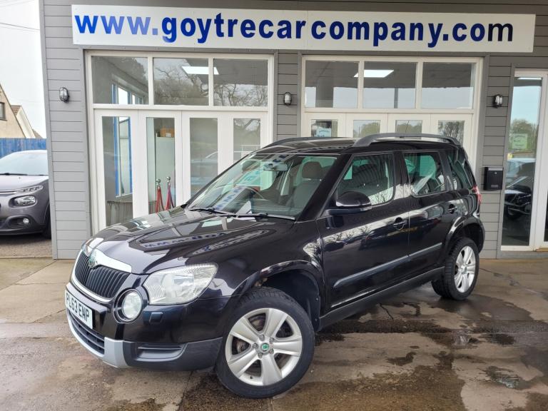 SKODA YETI 2.0 TDI SE Plus Black Manual Diesel 2013