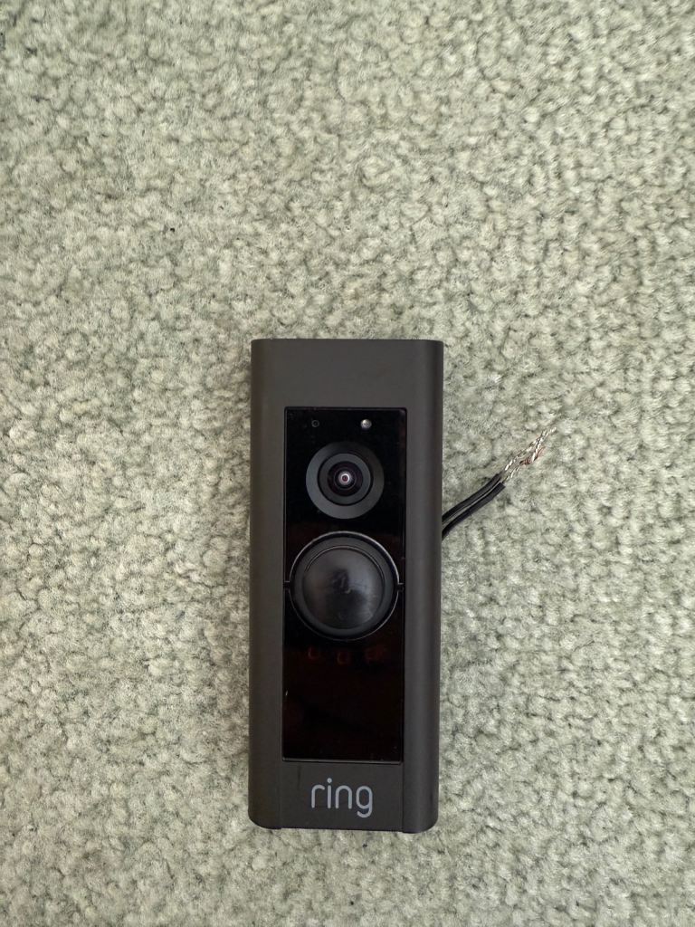 Ring Doorbell Pro with Transformer and Ring Chime