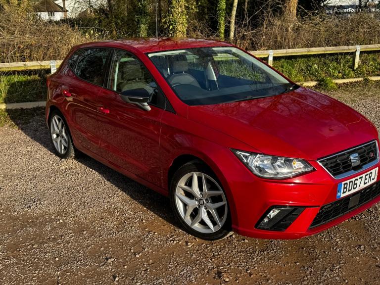 2017 SEAT Ibiza 1.0 TSI 115 FR 5dr EURO 6-1 LADY OWNER FROM NEW-APPLE CAR PLAY HATCHBACK Petrol M...