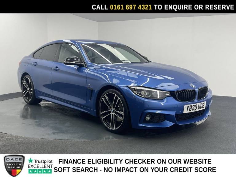 2020 BMW 4 Series Gran Coupe 2.0 420i GPF M Sport Hatchback 5dr Petrol Auto Euro 6 (s/s) (184 ps)...
