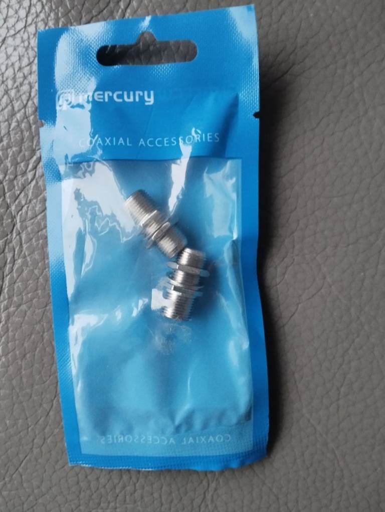 Coupler F Coupler Socket to Socket NEW