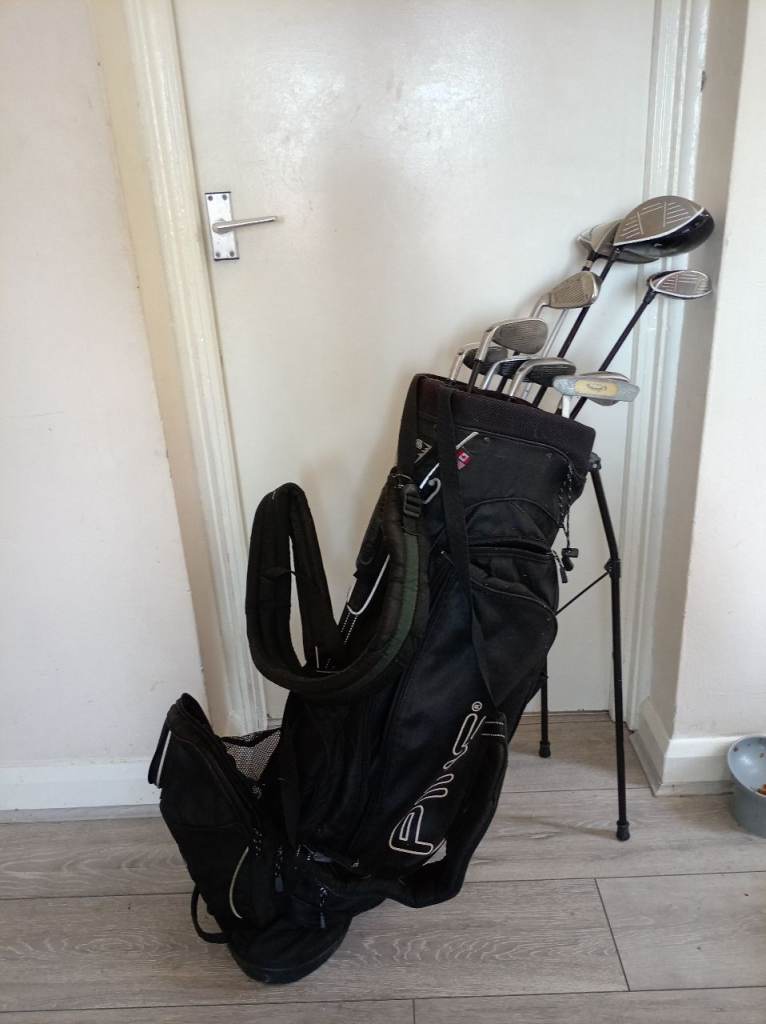 Callaway Big Bertha Golf Club Set + Ping Stand Bag + Balls & Tees