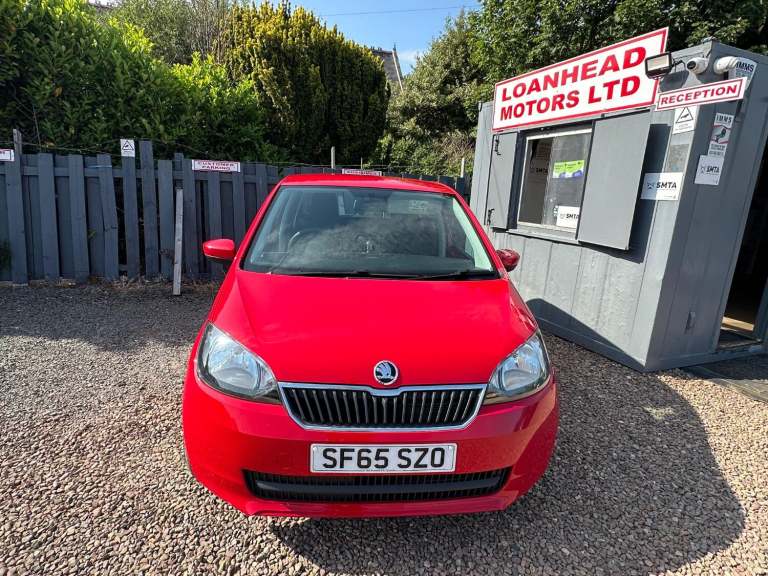 FINANCE AVAILABLE AUTOMATIC SKODA CITIGO 5 DOORS 1.0 PETROL 6 MONTHS WARRANTY