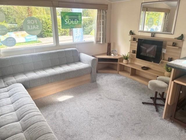 CHEAP CARAVAN FOR SALE WOODLANDS HALL COUNTRY PARK RUTHIN SITE FEES FROM £2995