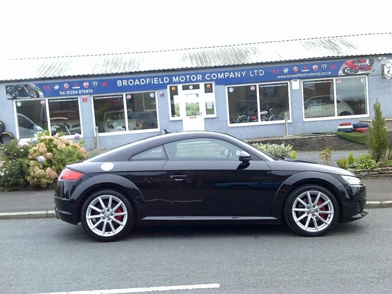 2015 15-reg Audi TT 2.0TFSI Sport coupe manual finished in black