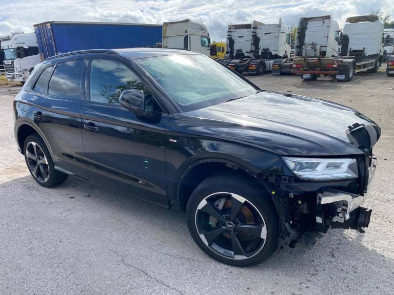 2020 70 REG AUDI Q5 QUATTRO S LINE BLACK EDITION AUTO TDI SUV DAMAGED SALVAGE