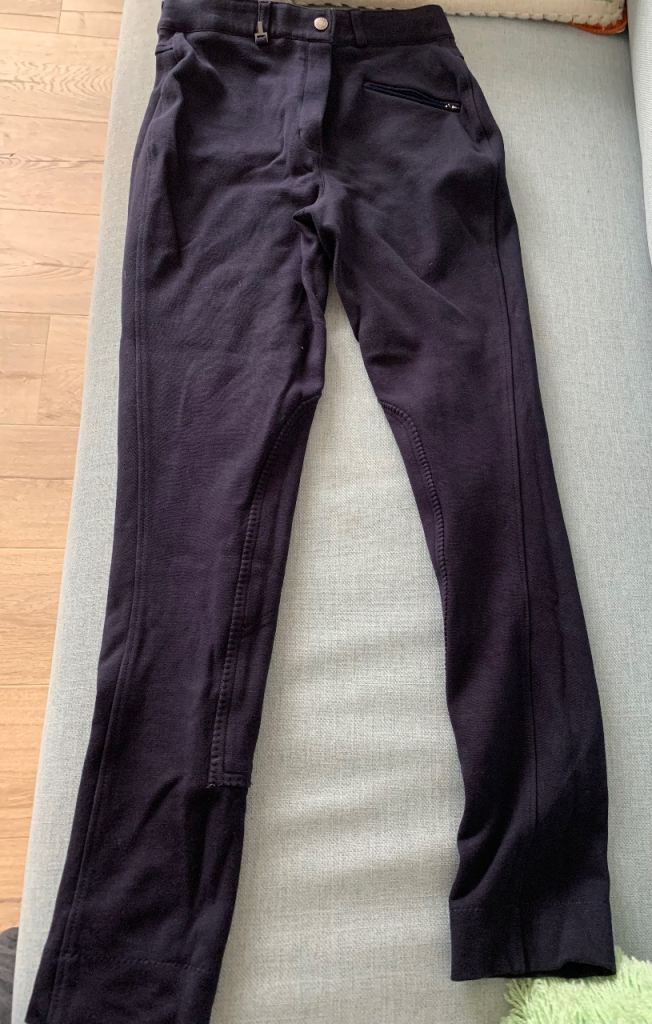 Blue Riding Jodhpurs/Breeches – Good Condition