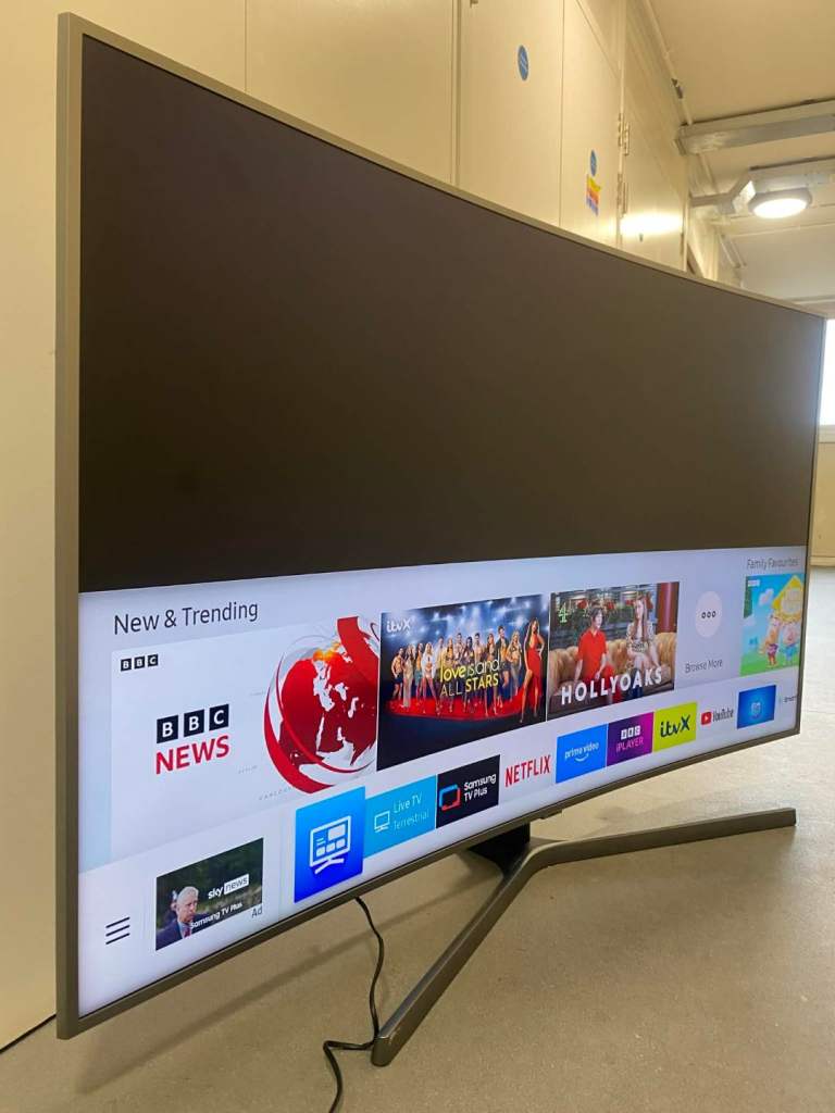65"SAMSUNG CURVE 4K ULTRA UHD HDR SMART WIFI LED TV PERFECT WORKING 299£