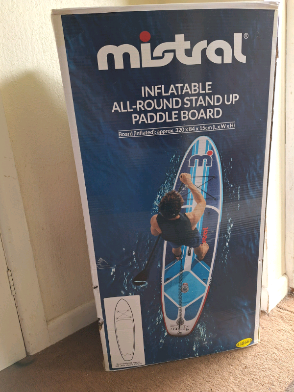 New Mistral SUP Touring Inflatable Paddle Board Sd-Up X100 Compact