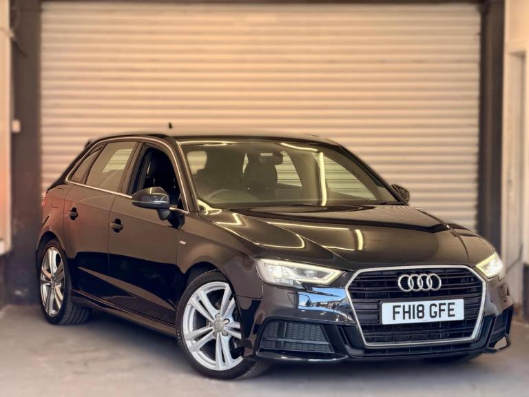 2018 Audi A3 1.5 TFSI S Line 5dr S Tronic HATCHBACK PETROL Automatic
