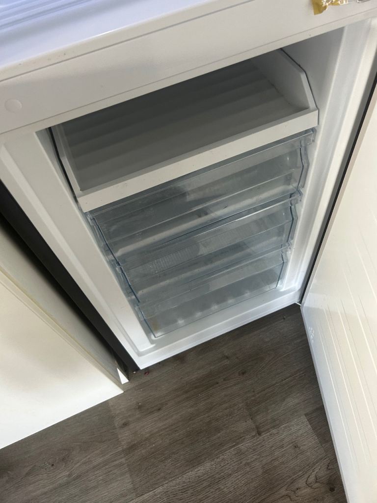 Black fridge freezer 