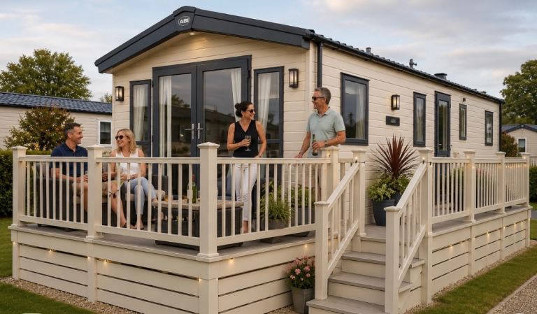 Static Caravan, DeltDanby