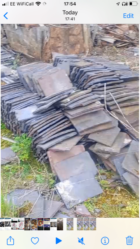 Roofing tiles job lot