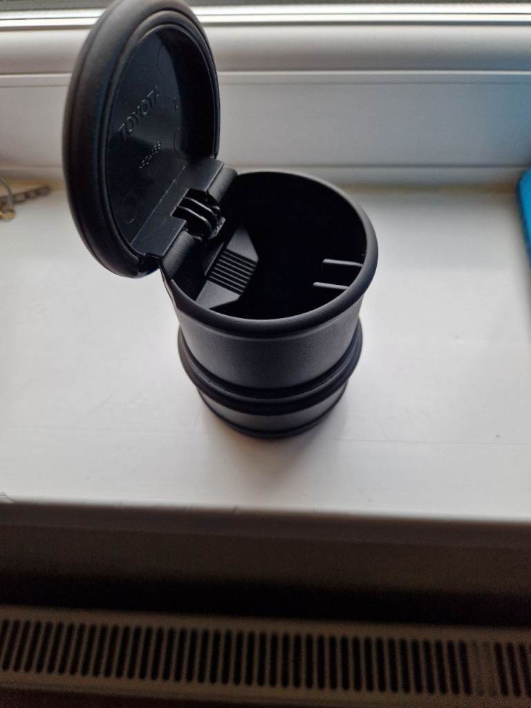 Genuine Toyota Ashtray/storage for cup holder