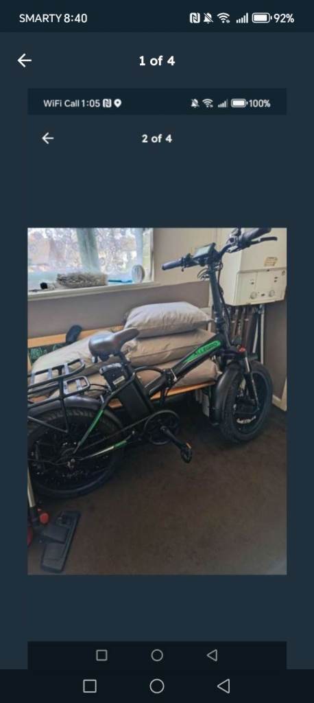 Electric fold up bike 