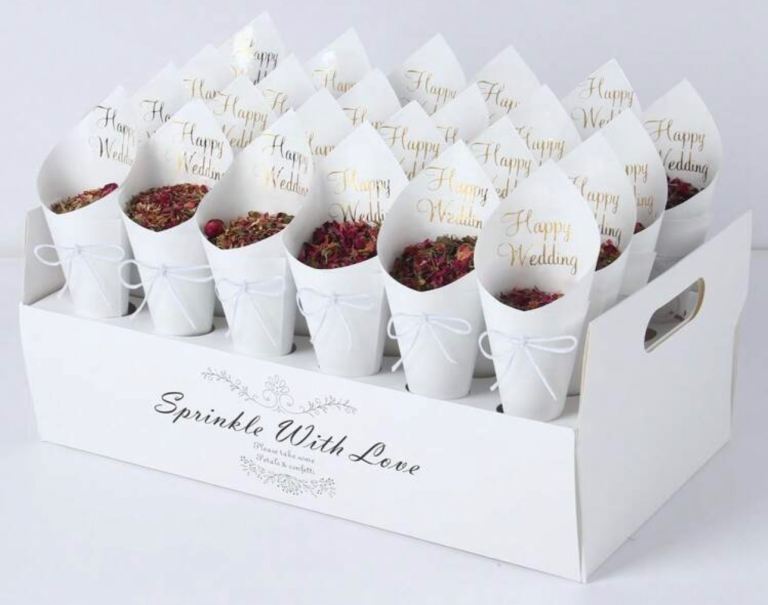 image for Wedding confetti cones