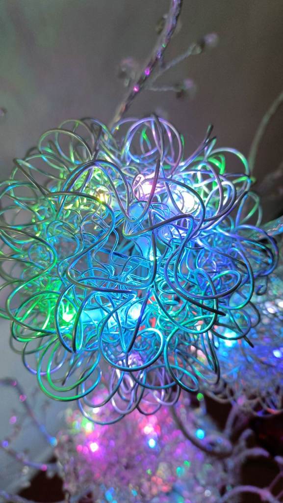 Lights display stand for all occasions (flowers design)