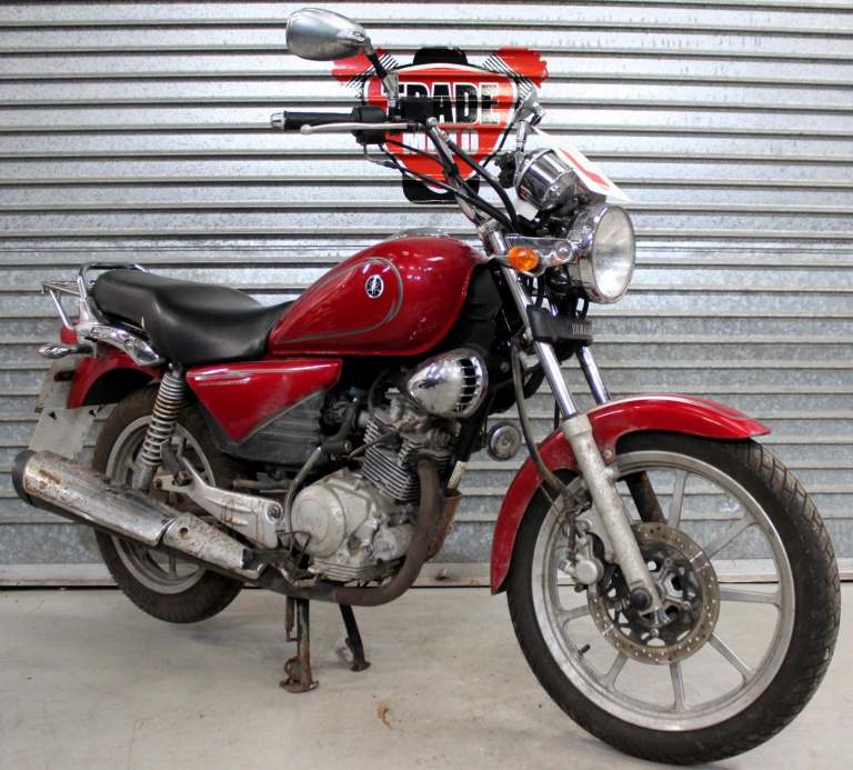 2011 61 YAMAHA YBR 125 CUSTOM CRUISER TRADE SALE PROJECT 5K LEARNER LEGAL RED