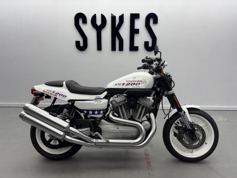 2009 Harley-Davidson Sportster XR1200 in Custom White Paint