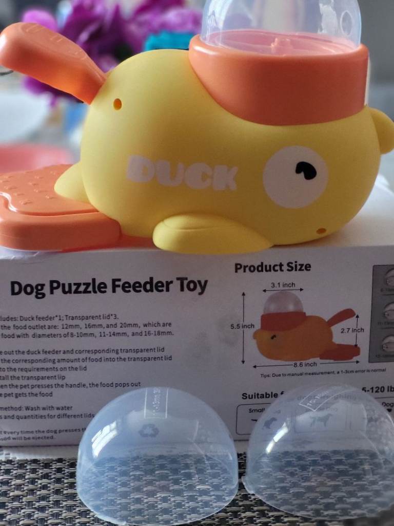 dog puzzle toy feeder  see discription