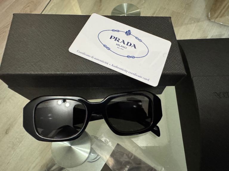 Prada sunglasses in blacK