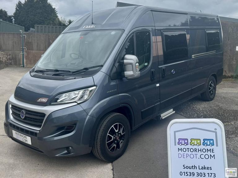 2021 Elddis Supreme CV60, Fiat 140bhp Manual L3H2 LWB 2.3l, 2 berth 2 belt, FSH