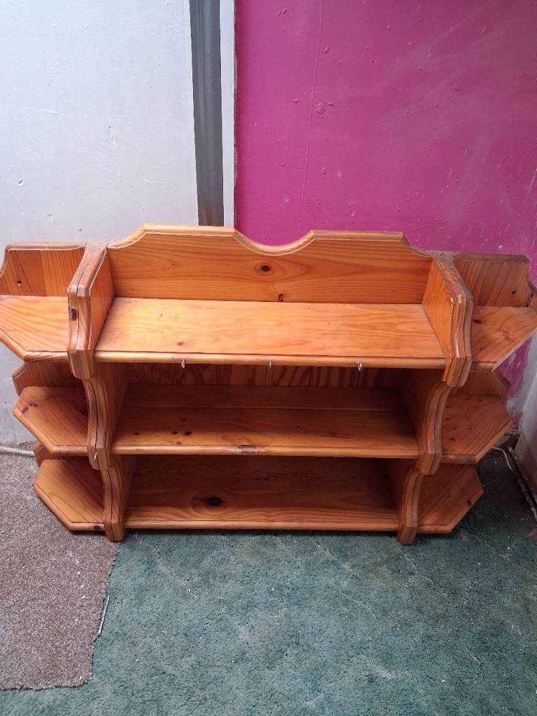 Wooden heavy shelves 