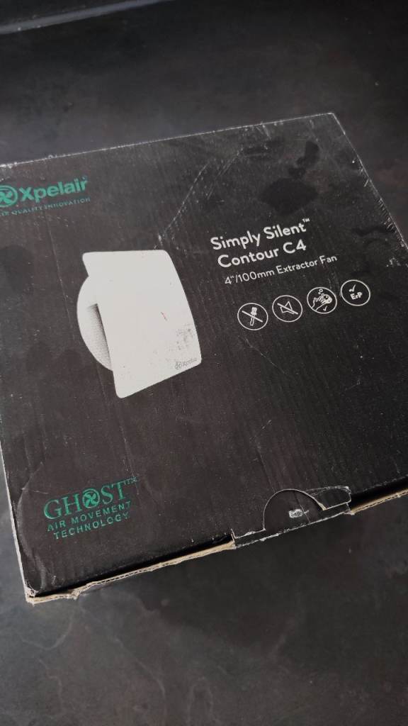 Xpelair Simply Silent Contour C4 Extractor Fan 