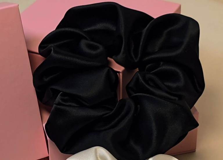 Silk Scrunchies 100 percent Silk Gift Box Set SilkRitual
