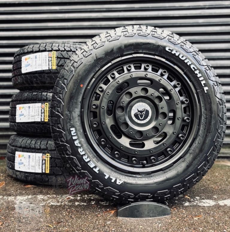 17” 6x130 VW Crafter Mercedes Sprinter Swamper Wheels New Alloys All Terrain Tyres