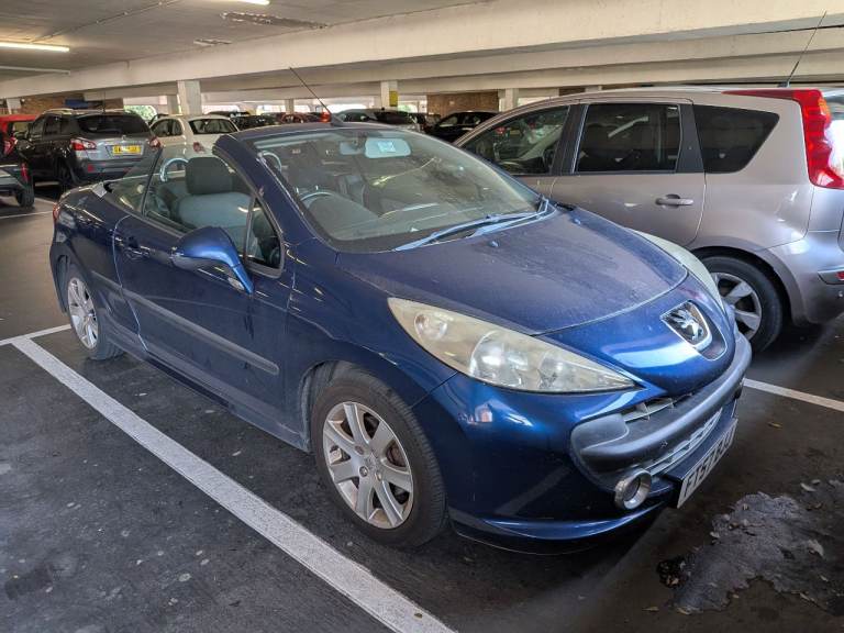 Peugeot, 207, Convertible, 2008, Manual, 1598 (cc), 2 doors