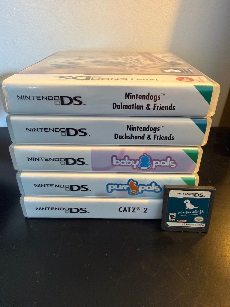 Nintendo DS Games Bundle – Nintendogs, Baby Pals & Catz 2