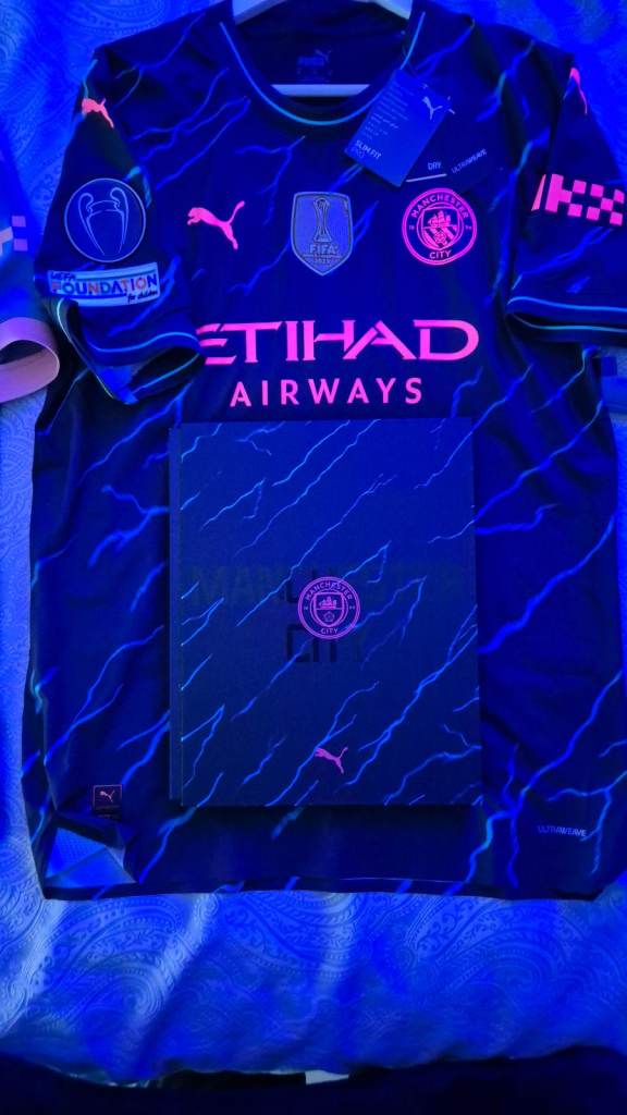 MANCHESTER CITY AUTHENTIC  PLAYER VERSION 