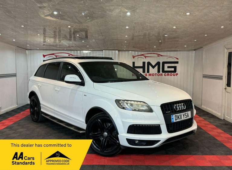 2011 Audi Q7 3.0 TDI V6 S line Tiptronic quattro Euro 5 5dr ESTATE Diesel Automatic
