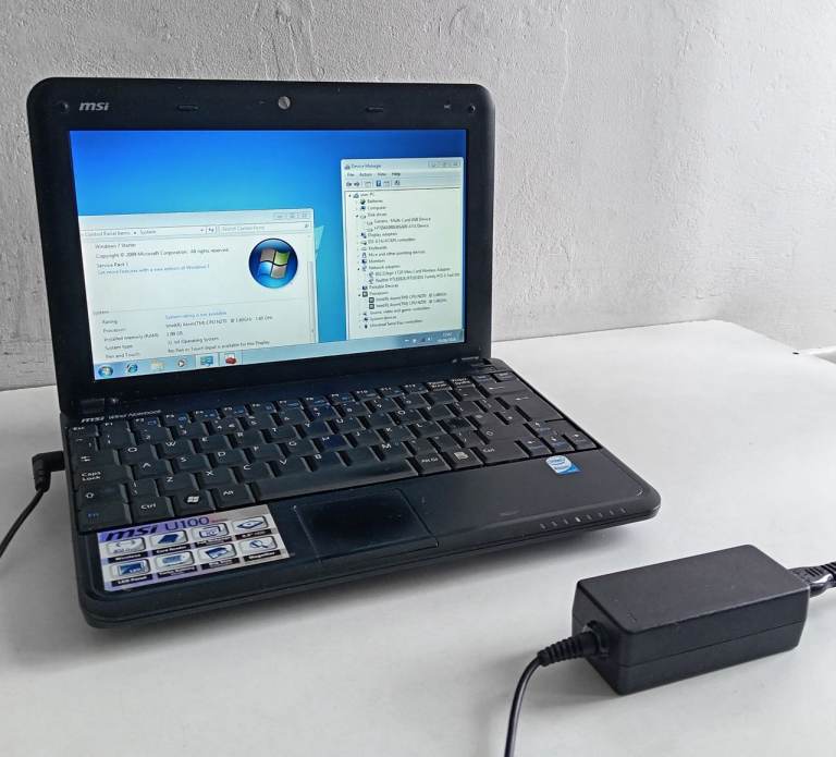 Mini Laptop (WIFI, Microsoft Office, Photoshop, Intel, Dual Core, Notebook, Speakers, Computer, PC 