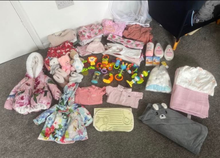 Baby girls bundle size 0-3 months to 3-6 months 25ono