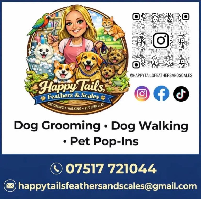 Dog Grooming HappyTailsFeathersandScales