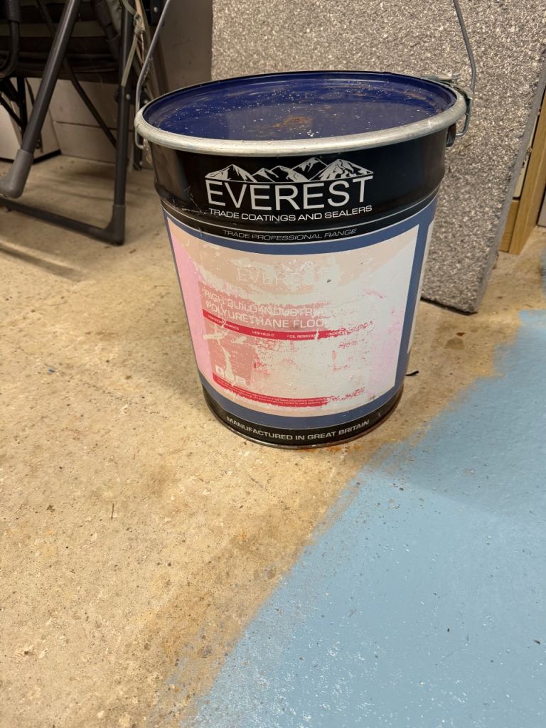 Everest Trade Coatings Polyurethane Floor Paint – Blue