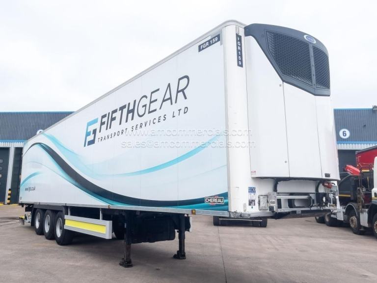 CHEREAU MULTI-TEMP FRIDGE TRI AXLE TRAILER