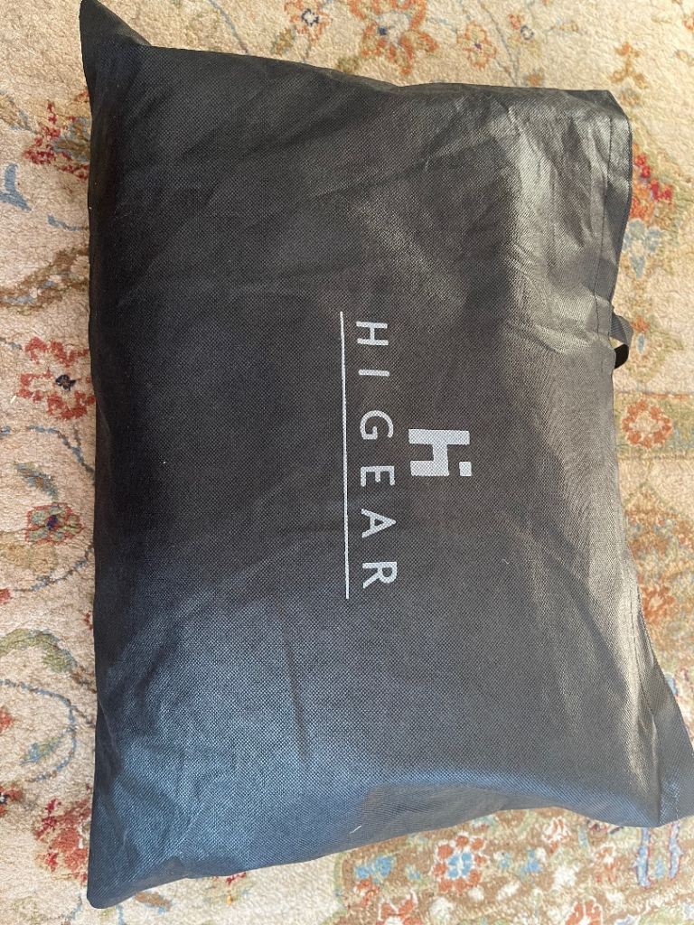 Hi Gear flocked double air bed 