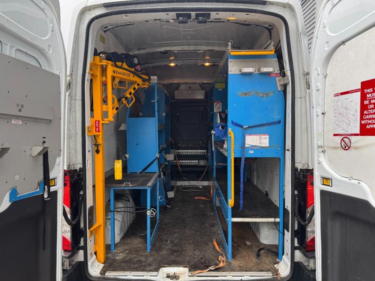 FORD TRANSIT 350 2.0 TDCI 2017 (67) MWB HIGH ROOF WORKSHOP PANEL VAN + 69,000 ML