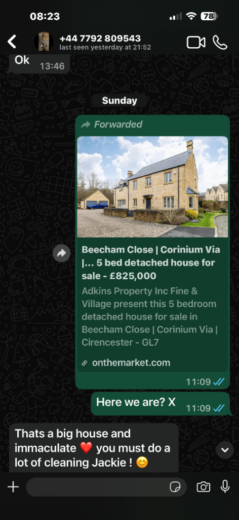 5 bed detached Cotswold stone house for sale 