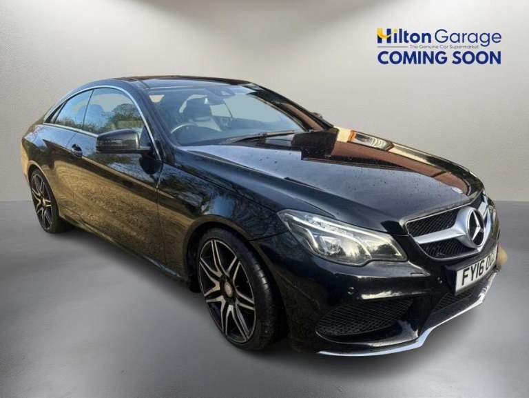 2016 Mercedes-Benz E Class E350 BlueTEC AMG Line 2dr 9G-Tronic COUPE DIESEL Automatic