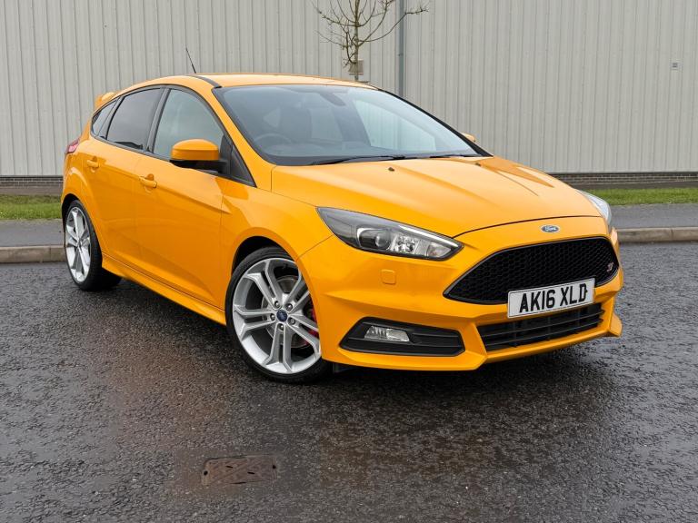 2016 16 FORD FOCUS ST 3 2.0 TDCI TURBO DIESEL * FSH * XENONS * LEATHER * £20 TAX