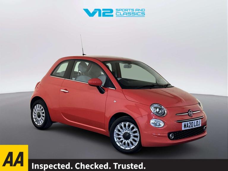 2020 Fiat 500 1.2 Lounge 3dr HATCHBACK PETROL Manual