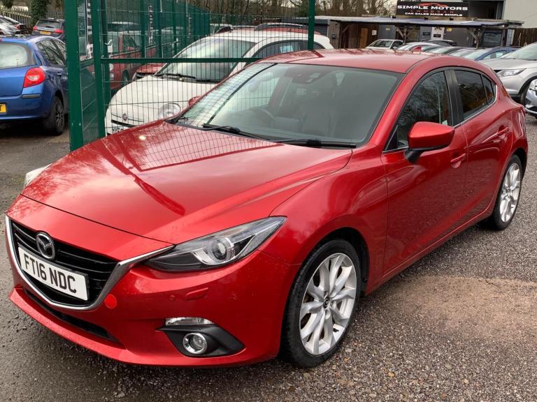 2016 Mazda Mazda3 2.0 SKYACTIV-G Sport Nav Euro 5 (s/s) 5dr HATCHBACK Petrol Manual