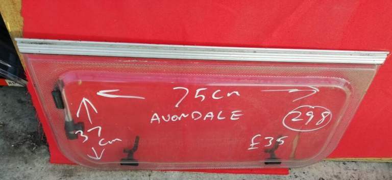 Avondale caravan kitchen window 